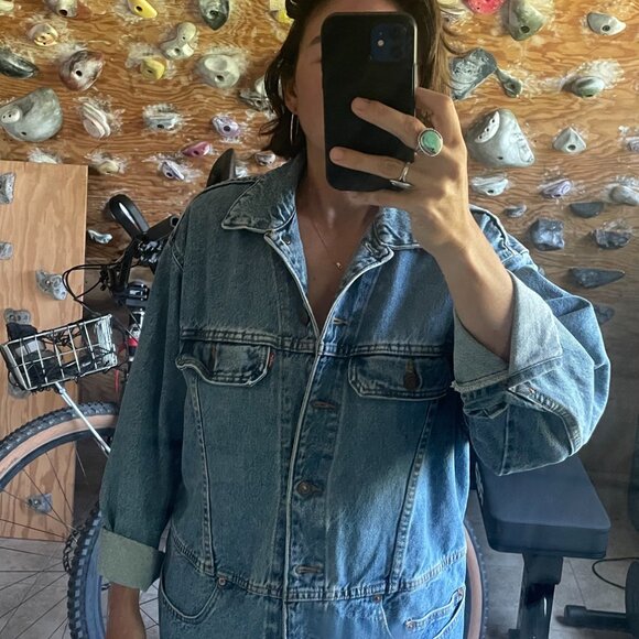 Vintage Levi's Denim Chore Coat - Picture 2 of 7